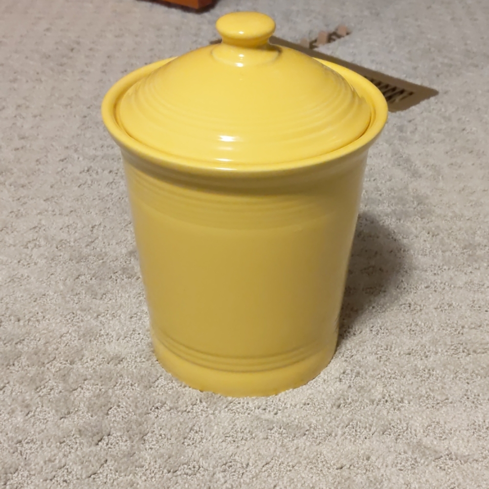Fiestaware Large Canister - Sunflower